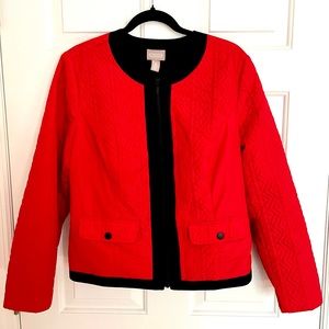 Chico’s Quilted Jacket - Size 2 (Large)